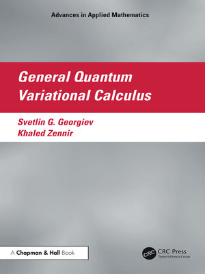 cover image of General Quantum Variational Calculus